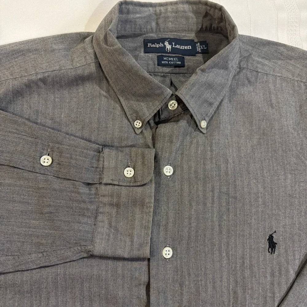 Polo Ralph Lauren Mens Size XL McMeel‎ Button Up Long Sleeve Shirt